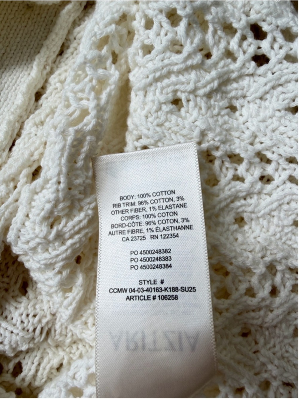 ARITZIA WILFRED REVERANCE CARDIGAN SIZE L - Picture 8 of 10